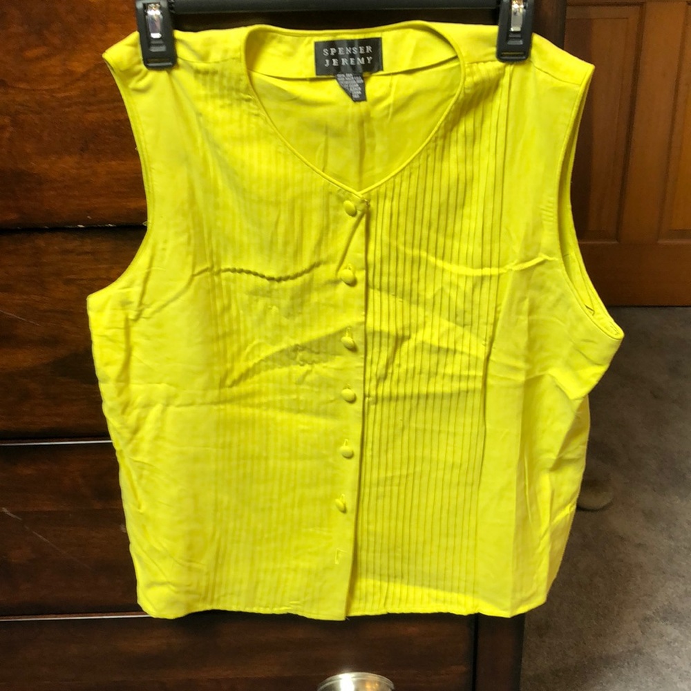 Spenser Jeremy 100% silk top large